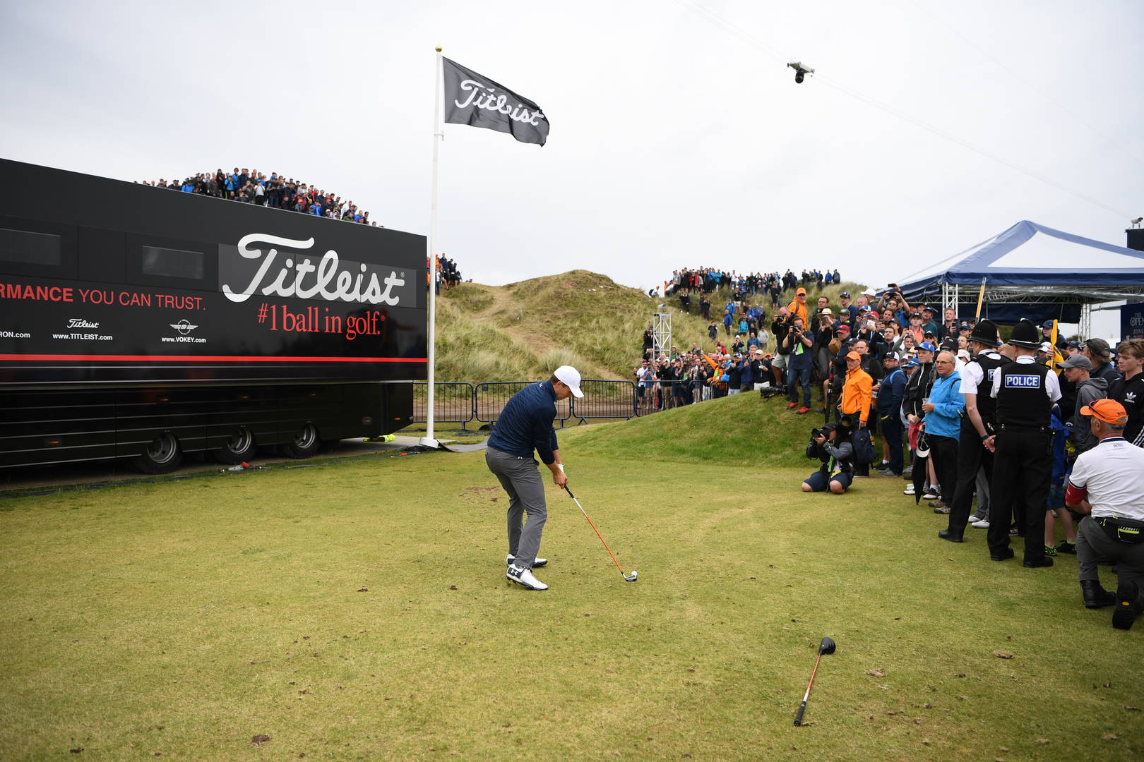 Jordan Spieth 13th hole 2017 Royal Birkdale